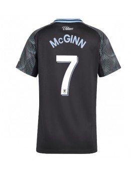 Aston Villa John McGinn #7 Replika Borta Kläder Dam 2025-26 Kortärmad